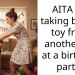 AITA for taking back a toy from another kid at a birthday party?