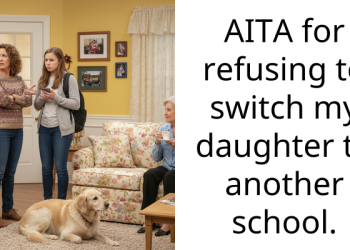 AITA for refusing to switch my daughter to another school.