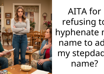 AITA for refusing to hyphenate my name to add my stepdad’s name?