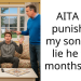 AITA for punishing my son for a lie he told months ago?