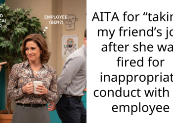 AITA for “taking” my friend’s job after she was fired for inappropriate conduct with an employee