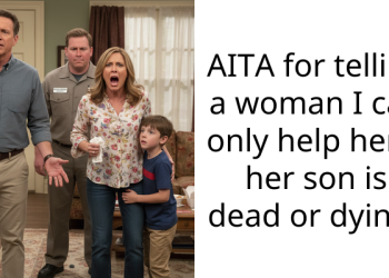 AITA for telling a woman I can only help her if her son is dead or dying?