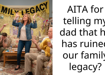 AITA for telling my dad that he has ruined our family legacy?