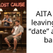 AITA for leaving my “date” at the bar