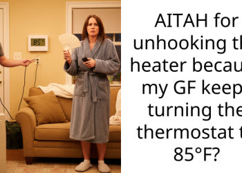 AITAH for unhooking the heater because my GF keeps turning the thermostat to 85°F?