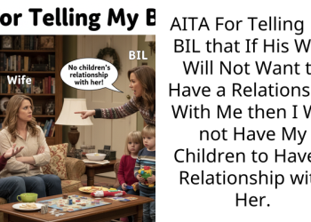 AITA For Telling My BIL that If His Wife Will Not Want to Have a Relationship With Me then I Will not Have My Children to Have a Relationship with Her.
