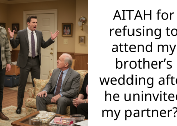AITAH for refusing to attend my brother’s wedding after he uninvited my partner?