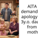 AITA for demanding an apology to my 3y.o. daughter from my mother?