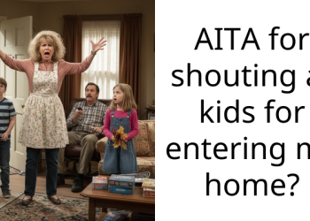 AITA for shouting at kids for entering my home?