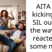AITA for kicking my SIL out for the way she reacted to some news?