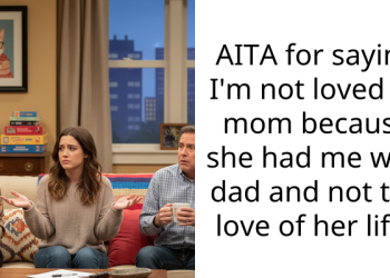 AITA for saying I’m not loved by mom because she had me with dad and not the love of her life?