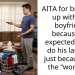 AITA for breaking up with my boyfriend because he expected me to do his laundry just because I’m the “woman”?