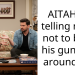 AITAH for telling my bf not to bring his guns out around me.
