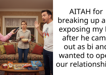 AITAH for breaking up and exposing my BF after he came out as bi and wanted to open our relationship?