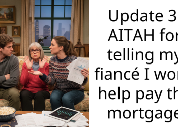 Update 3: AITAH for telling my fiancé I won’t help pay the mortgage
