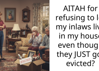 AITAH for refusing to let my inlaws live in my house even though they JUST got evicted?