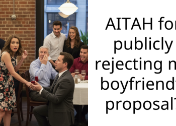 AITAH for publicly rejecting my boyfriend’s proposal?
