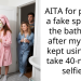 AITA for putting a fake spider in the bathroom after my sister kept using it to take 40-minute selfies?