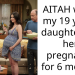 AITAH when my 19 yr old daughter hid her pregnancy for 6 months
