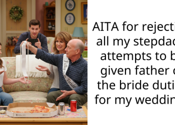 AITA for rejecting all my stepdad’s attempts to be given father of the bride duties for my wedding?
