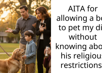 AITA for allowing a boy to pet my dig without knowing about his religious restrictions?