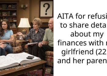 AITA for refusing to share details about my finances with my girlfriend (22F) and her parents?