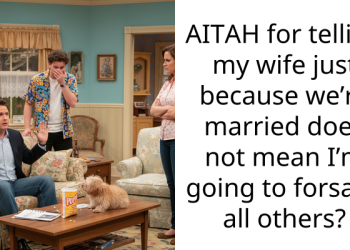 AITAH for telling my wife just because we’re married does not mean I’m going to forsake all others?