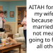 AITAH for telling my wife just because we’re married does not mean I’m going to forsake all others?