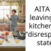AITA for leaving the kitchen in a “disrespectful state”?
