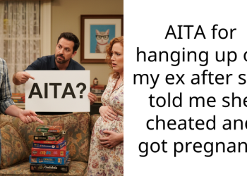 AITA for hanging up on my ex after she told me she cheated and got pregnant?