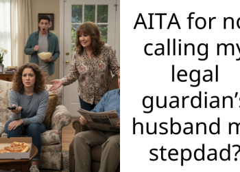 AITA for not calling my legal guardian’s husband my stepdad?