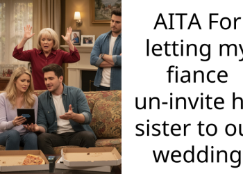 AITA For letting my fiance un-invite his sister to our wedding