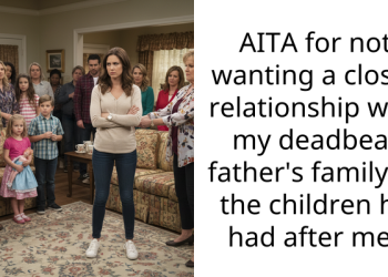 AITA for not wanting a closer relationship with my deadbeat father’s family or the children he had after me?