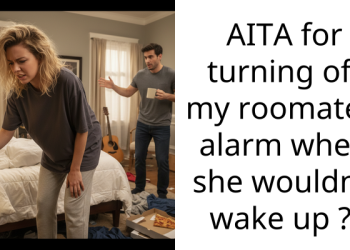 AITA for turning off my roomate’s alarm when she wouldn’t wake up ?