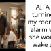 AITA for turning off my roomate’s alarm when she wouldn’t wake up ?