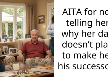 AITA for not telling her why her dad doesn’t plan to make her his successor?