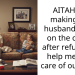 AITAH for making my husband sleep on the couch after refused to help me take care of our kids?