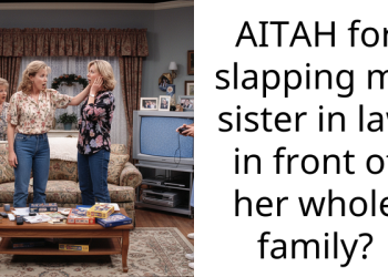 AITAH for slapping my sister in law in front of her whole family?