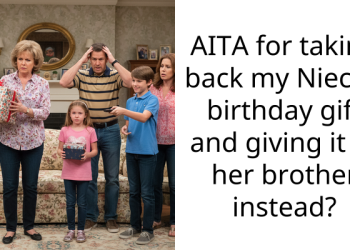 AITA for taking back my Niece’s birthday gift and giving it to her brother instead?