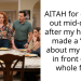 AITAH for dipping out mid-dinner after my husband made a “joke” about my weight in front of his whole fam?