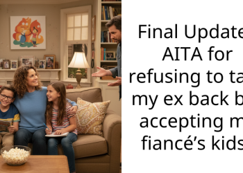 Final Update : AITA for refusing to take my ex back but accepting my fiancé’s kids?