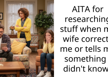 AITA for researching stuff when my wife corrects me or tells me something I didn’t know?
