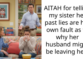 AITAH for telling my sister her past lies are her own fault as to why her husband might be leaving her?