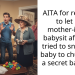 AITA for refusing to let my mother-in-law babysit after she tried to sneak my baby to church for a secret baptism?