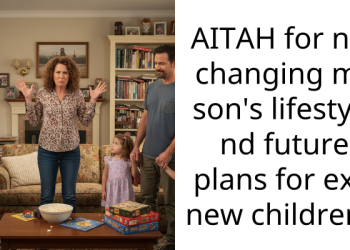 AITAH for not changing my son’s lifestyle nd future plans for ex’s new children?