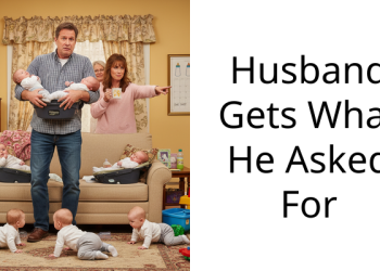 Husband Gets What He Asked For