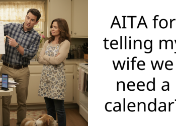 AITA for telling my wife we need a calendar?