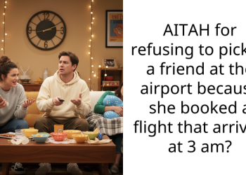 AITAH for refusing to pickup a friend at the airport because she booked a flight that arrived at 3 am?