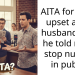 AITA for being upset at my husband after he told me to stop nursing in public?