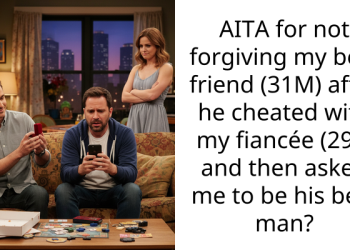 AITA for not forgiving my best friend (31M) after he cheated with my fiancée (29F) and then asked me to be his best man?